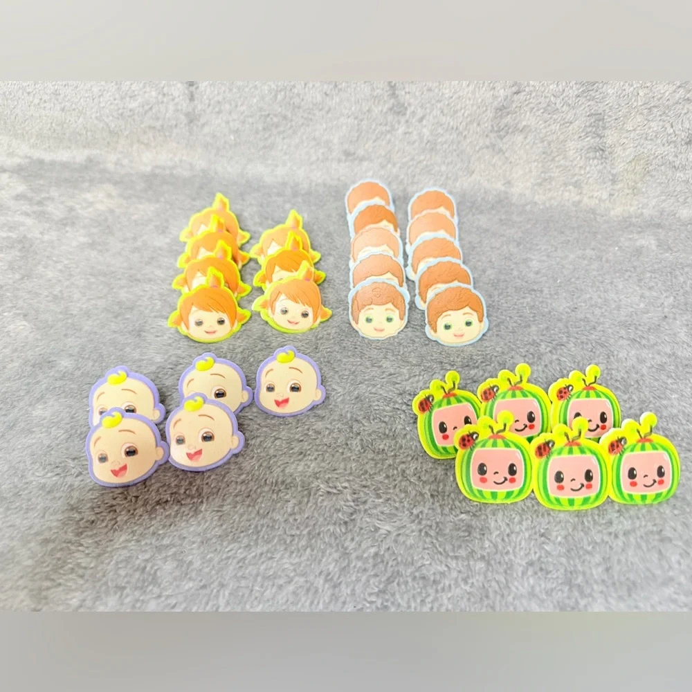 28 pieces Cocomelon cupcake rings